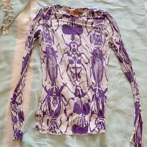 Tory Burch beetle shirt